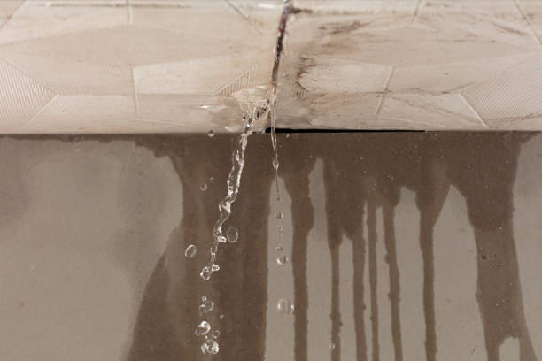 Professional Flood Damage Cleanup technician working in Hastings, MI